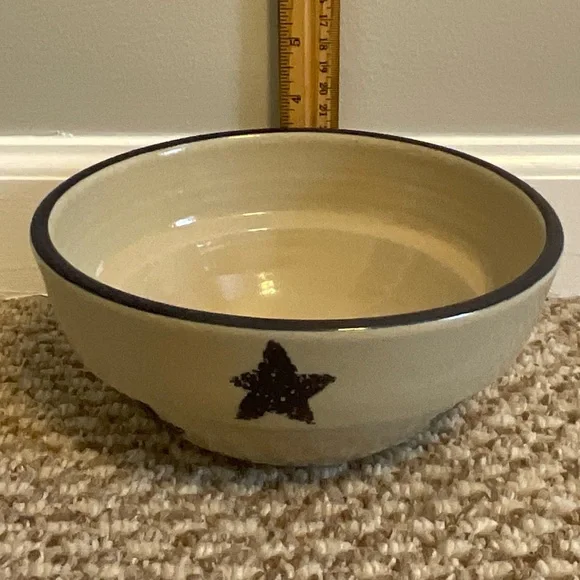 Vintage At Home American Marshall Pottery Serving Bowl - Picture 3 of 16
